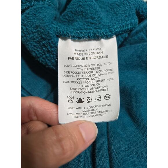 Nike small men's emerald green jogger style sweatpants - Picture 5 of 8